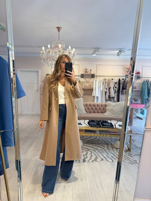 LUCIA DUSTER COAT CAMEL