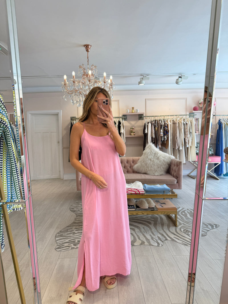 MATILDE CAMI DRESS PINK