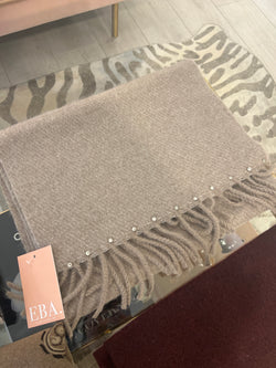 TAUPE DIAMANTE SCARF