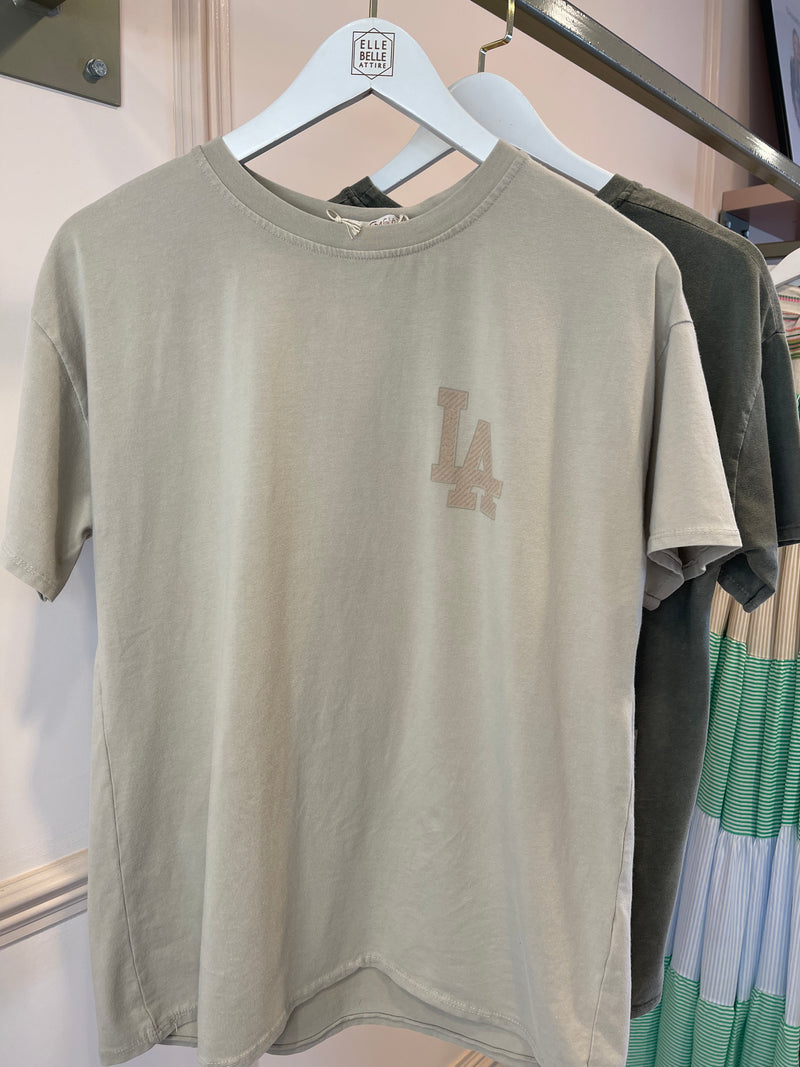 LA STONE COLOUR TSHIRT