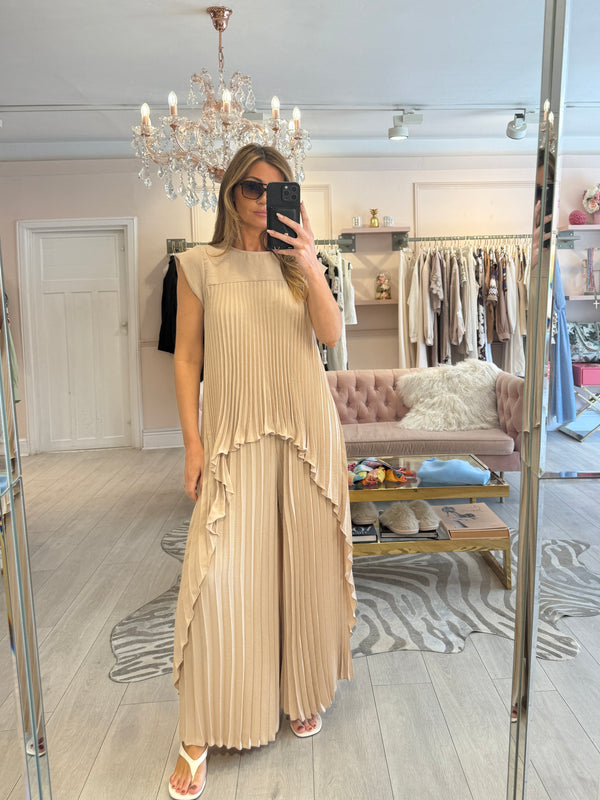 SHELLEY PLEATED TROUSER SET