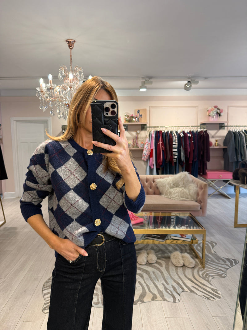 JOLIE ARGLE CARDIGAN NAVY
