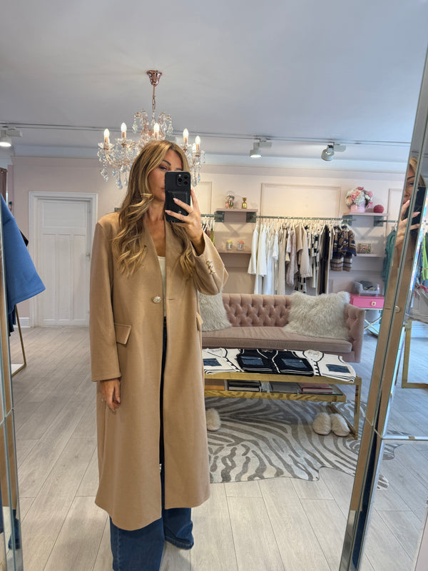 LUCIA DUSTER COAT CAMEL