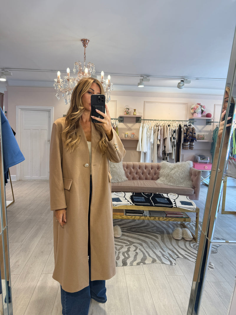 LUCIA DUSTER COAT CAMEL