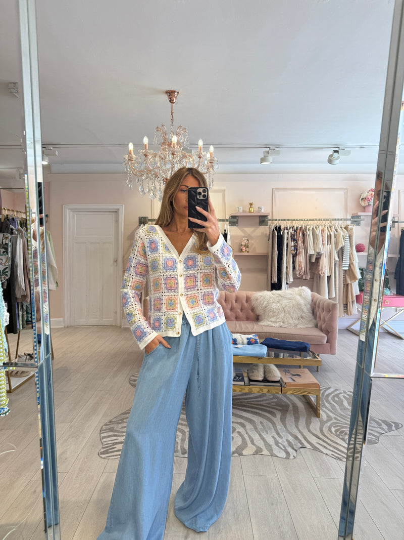HUDSON SOFT LIGHT DENIM TROUSER