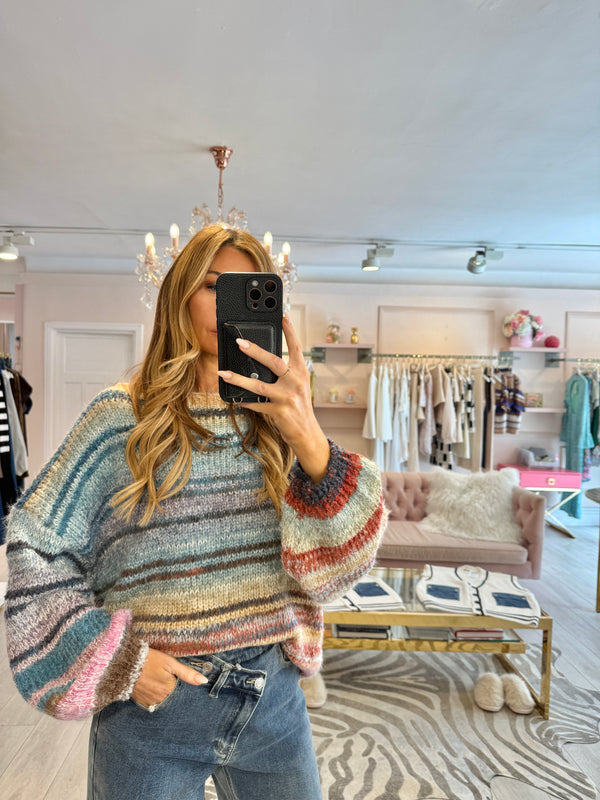 RIO STRIPE KNITWEAR MULTI