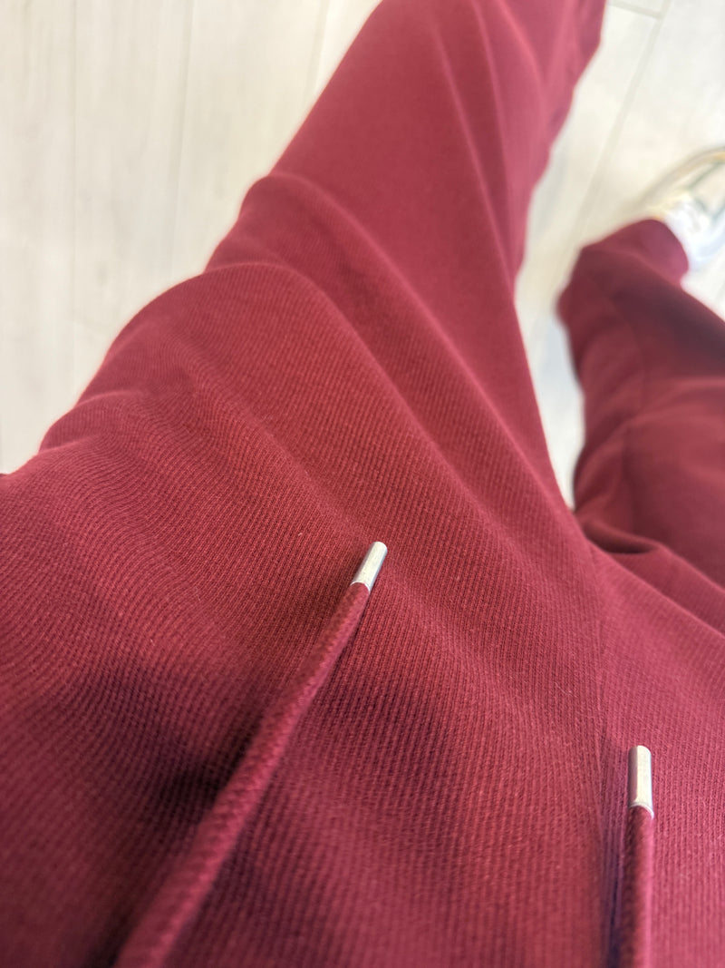 MOLLY RIBBED SET BURGUNDY