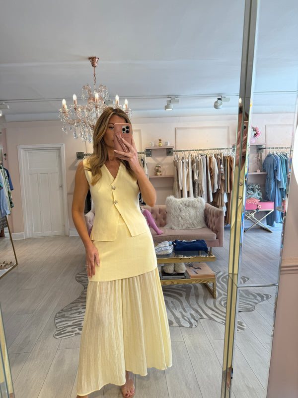 COCO SKIRT SET YELLOW
