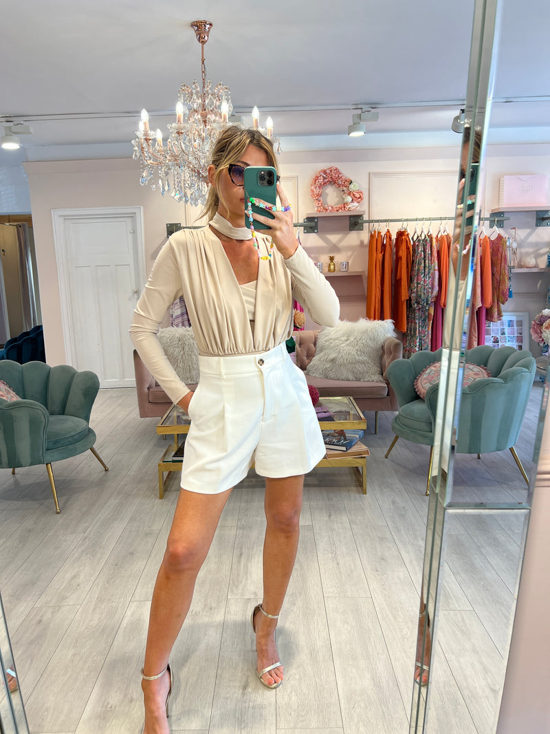 RAYA BEIGE BODYSUIT