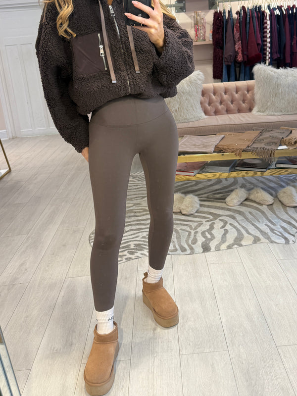 SPORTS ENERGY LEGGINGS CHOCO