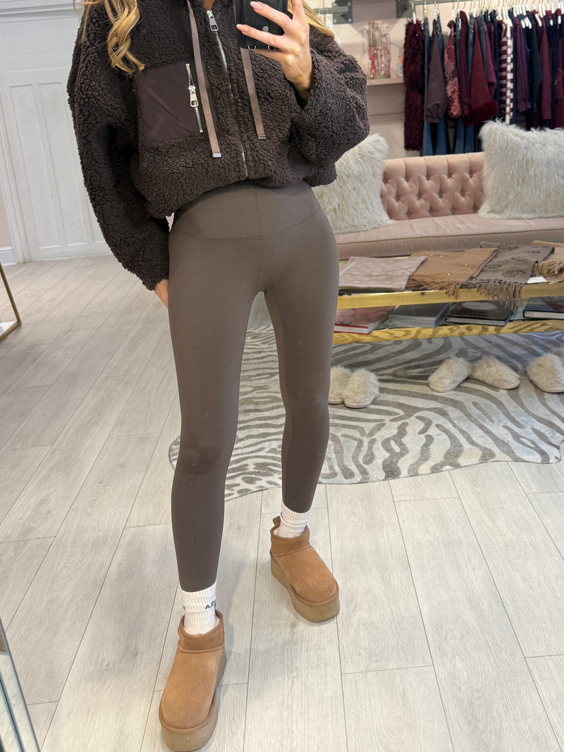 SPORTS ENERGY LEGGINGS CHOCO