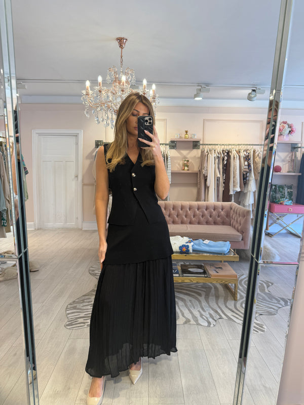 COCO SKIRT SET BLACK