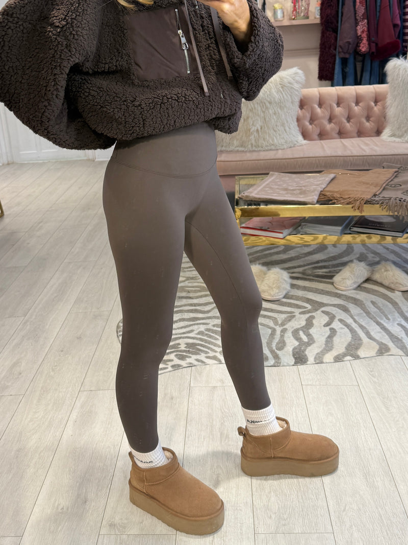 SPORTS ENERGY LEGGINGS CHOCO
