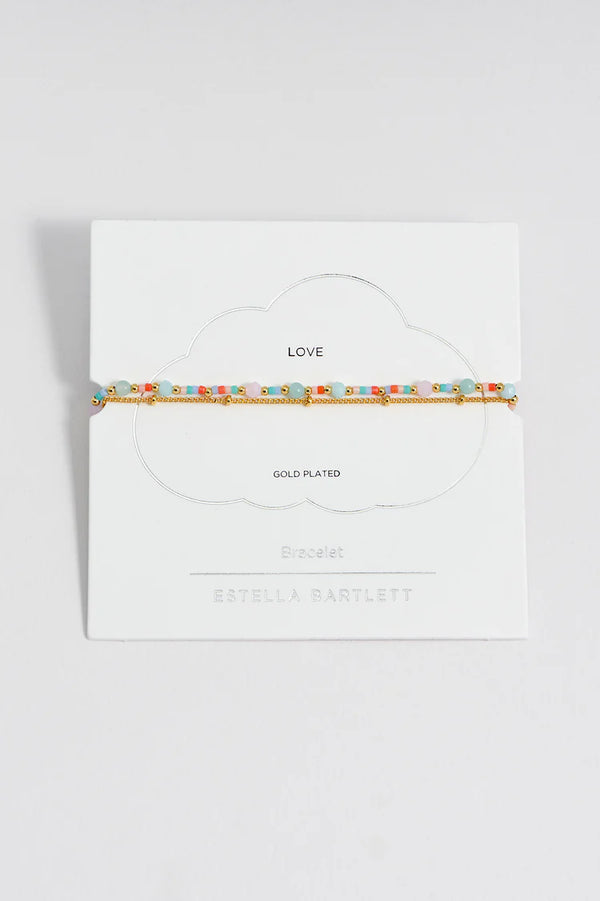 ESTELLA BARTLETT MINI MIXED DUO CHAIN BRACELET