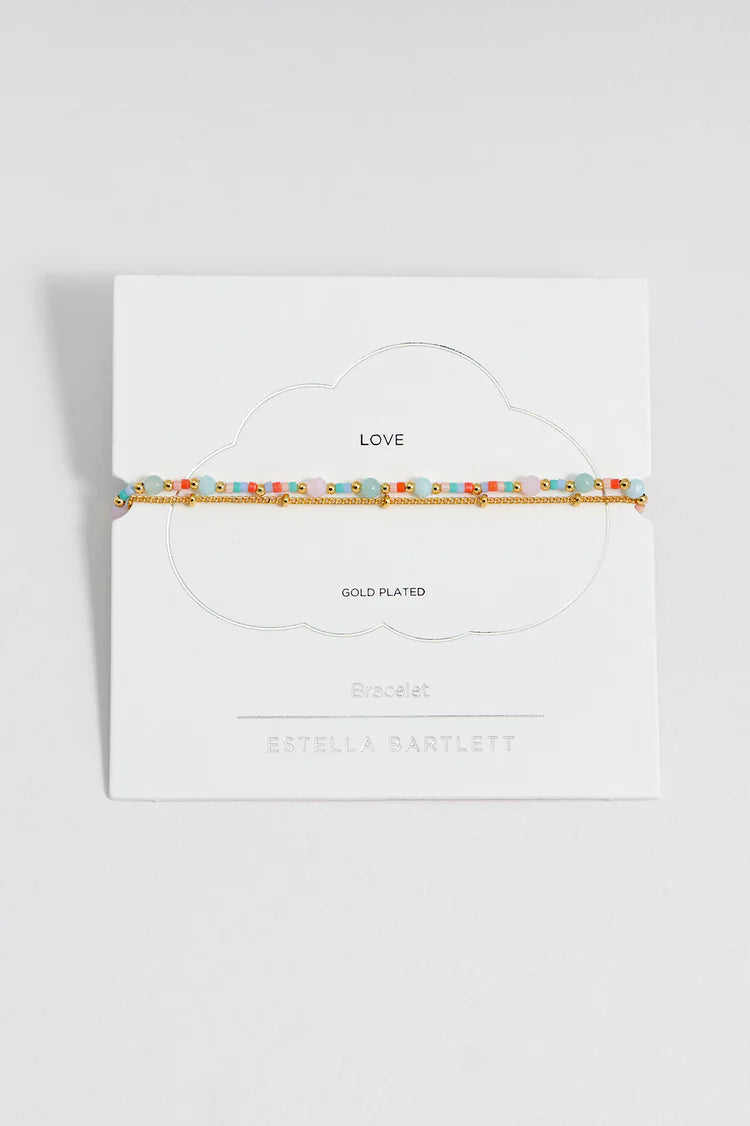 ESTELLA BARTLETT MINI MIXED DUO CHAIN BRACELET
