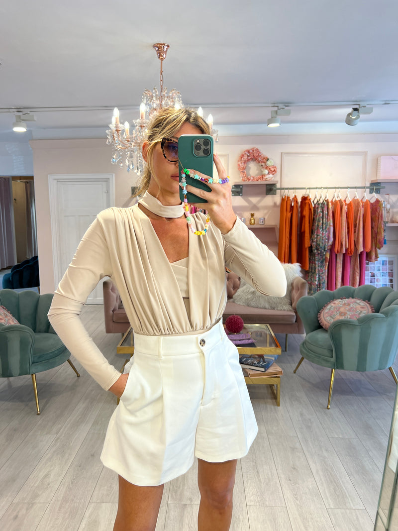 RAYA BEIGE BODYSUIT