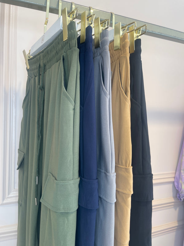 CARGO JOGGER TROUSER 5 COLOURS