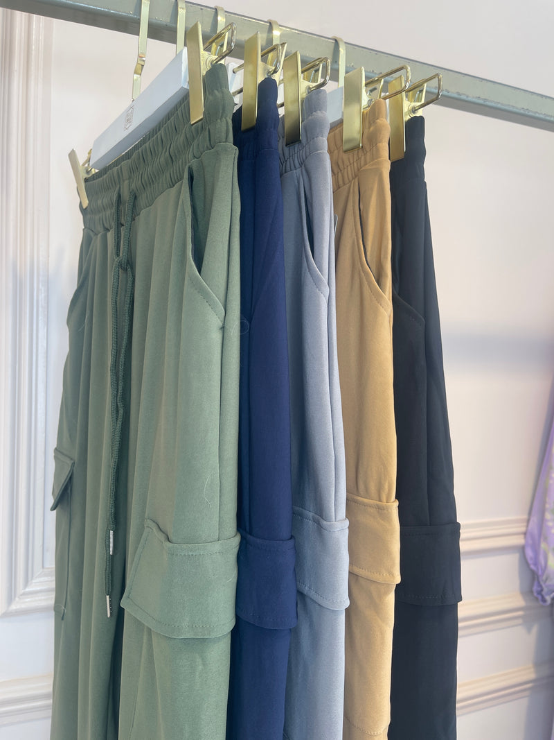 CARGO JOGGER TROUSER 5 COLOURS