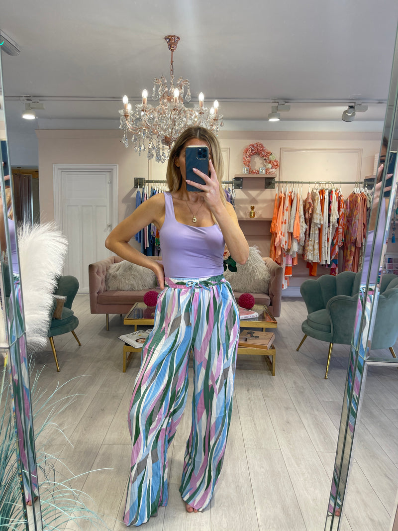 HATTIE PRINTED TROUSERS 6 COLOURS