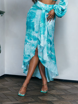 EBA. AZURE SKIRT